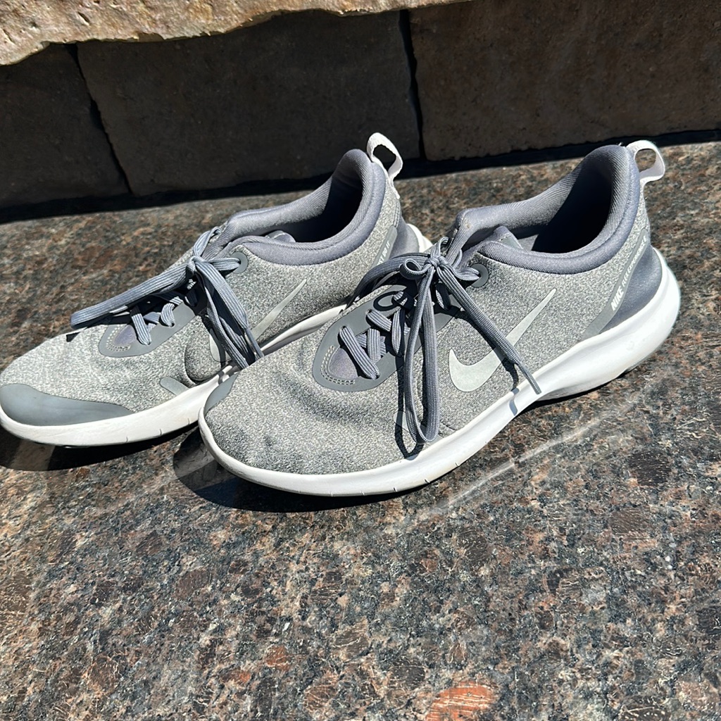 Nike Athletic Gray Shoes, Size 9 In Women’s